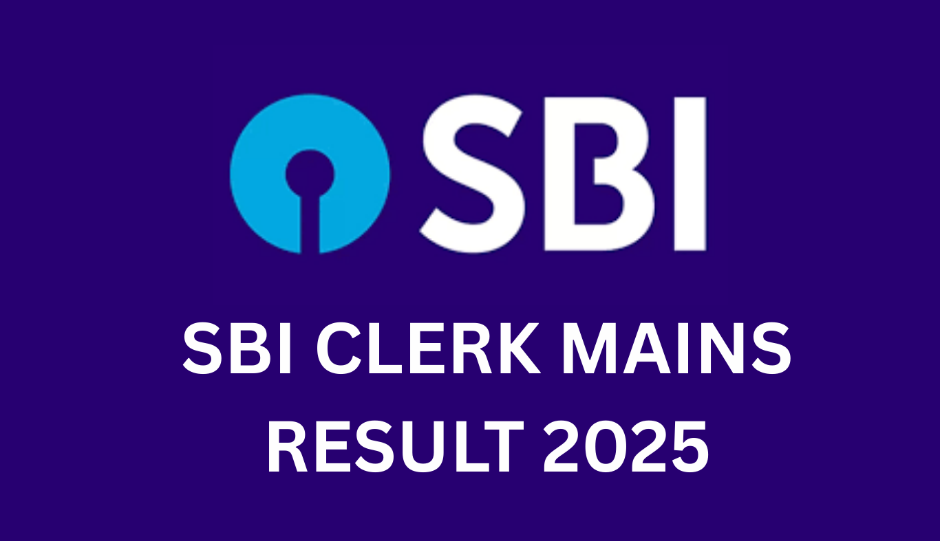 SBI CLERK MAINS RESULT 2025