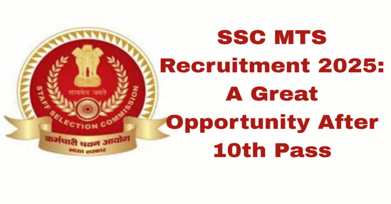 Apply for SSC MTS Recruitment 2025