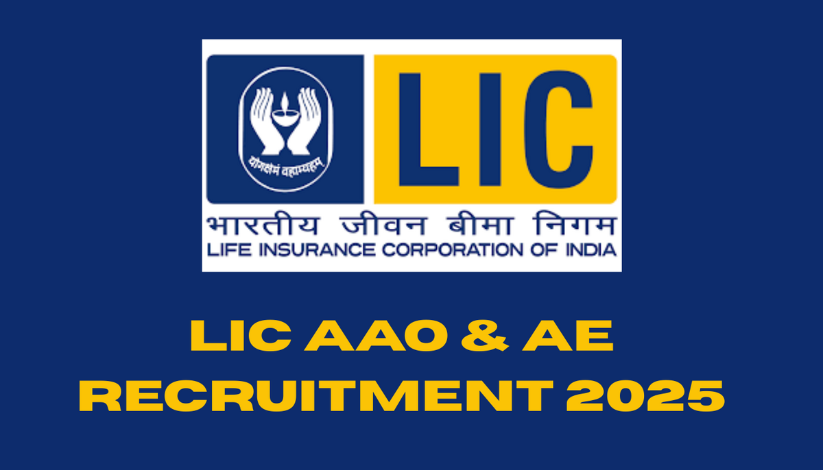 LIC AAO & AE RECRUITMENT 2025