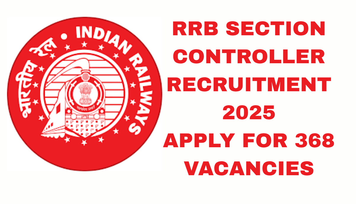 RRB SECTION CONTROLLER RECRUITMENT 2025